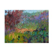 TRADEMARK FINE ART Jane Schmidt 'Color Field No. 72' Canvas Art, 18x24 IC02478-C1824GG